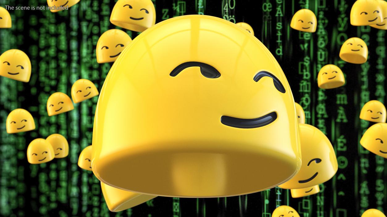 Smirking Face Android Emoji 3D