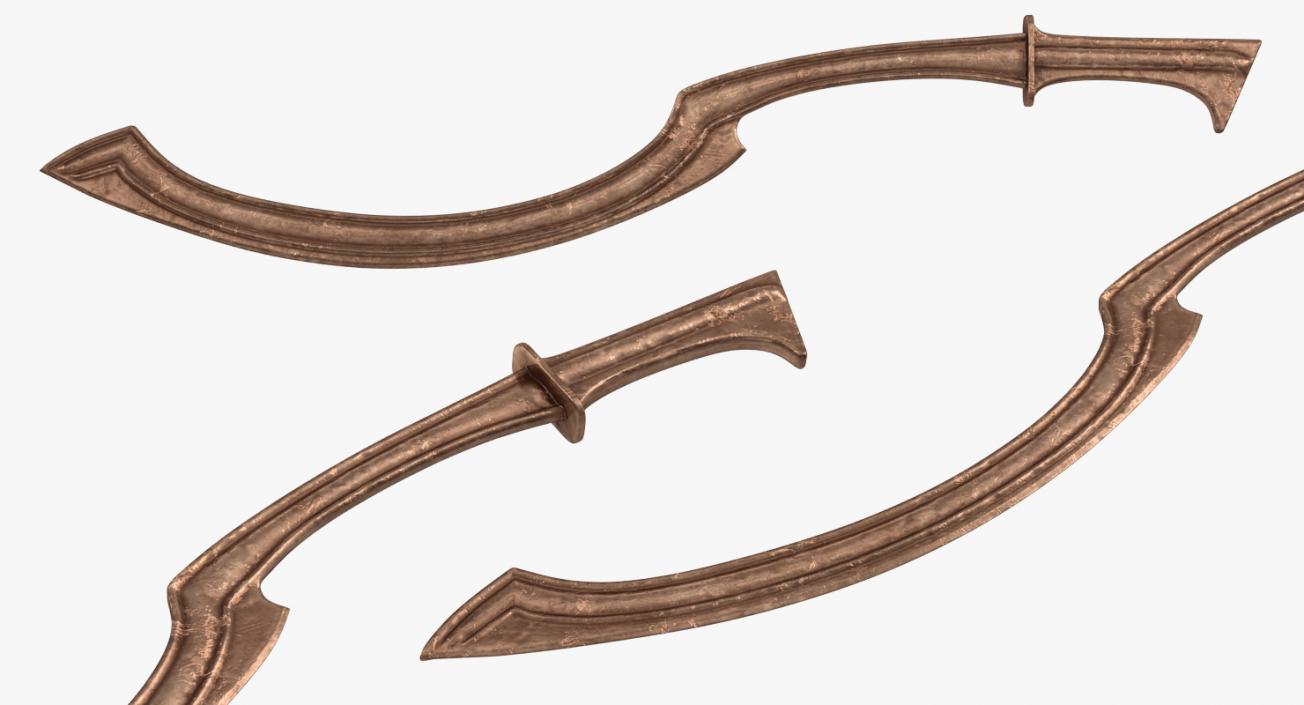 Egyptian Khopesh Sickle Sword 3D model