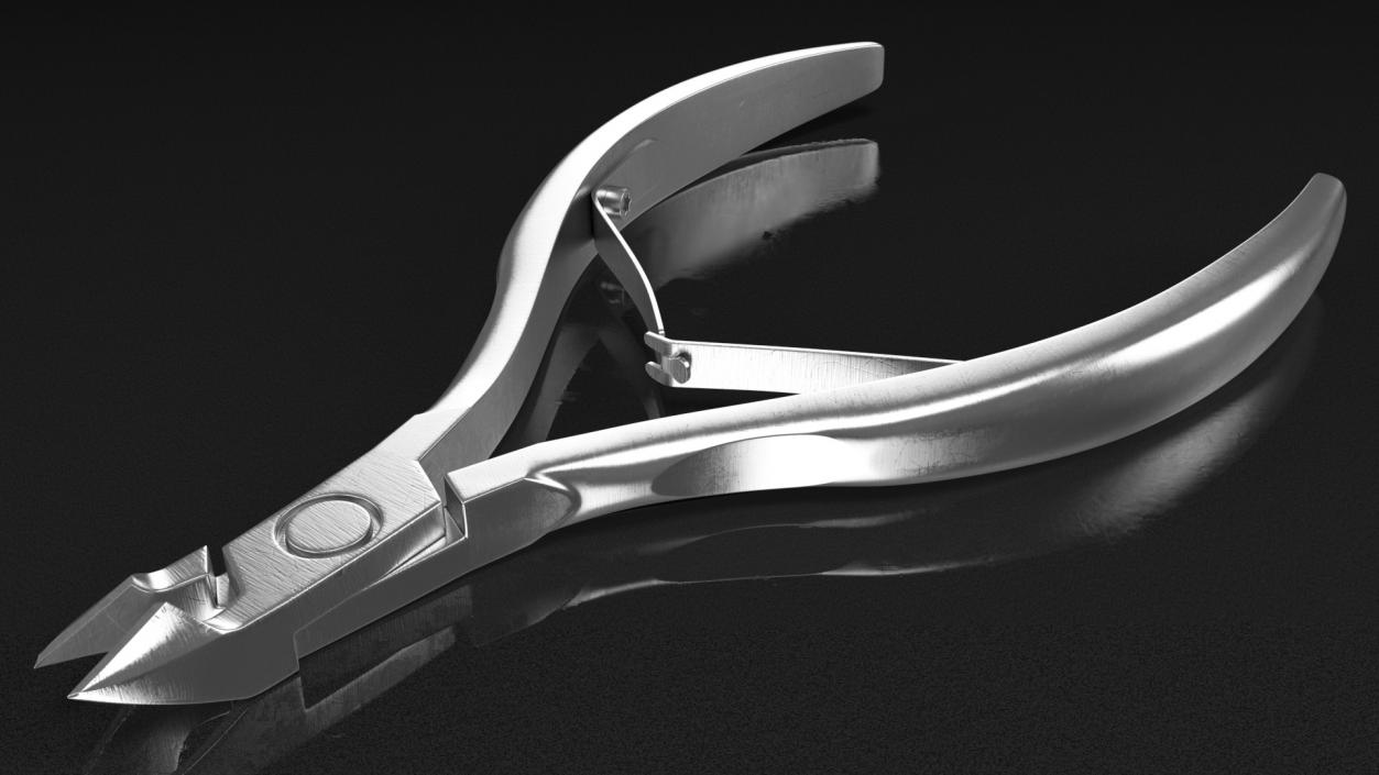 3D model Stainless Steel Cuticle Nipper