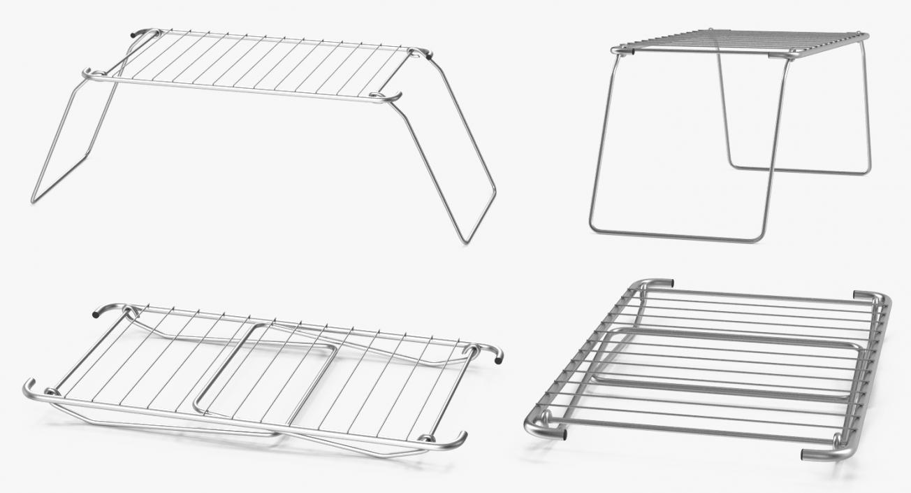 3D Camping Folding Grill