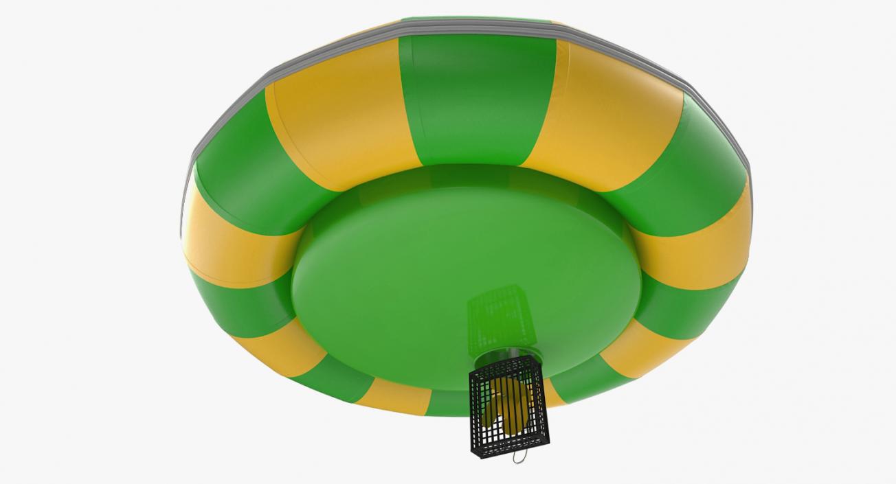 3D Electric Bumper Boat Generic model