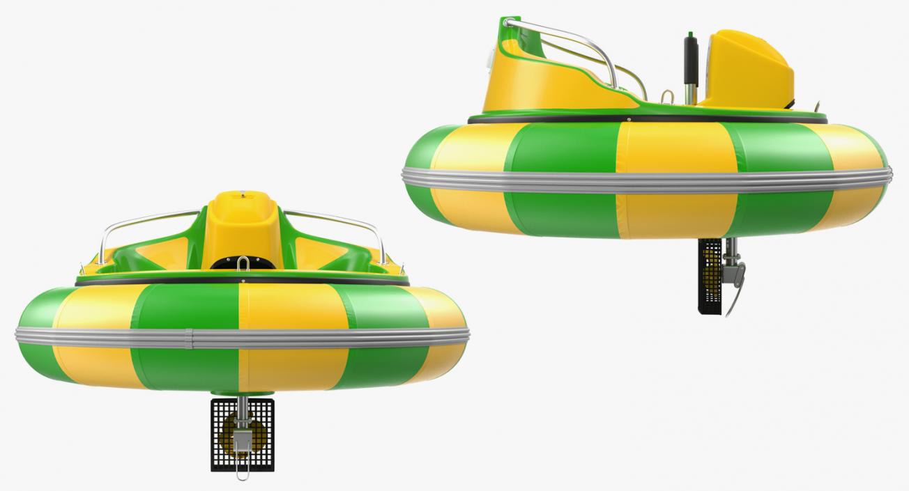 3D Electric Bumper Boat Generic model