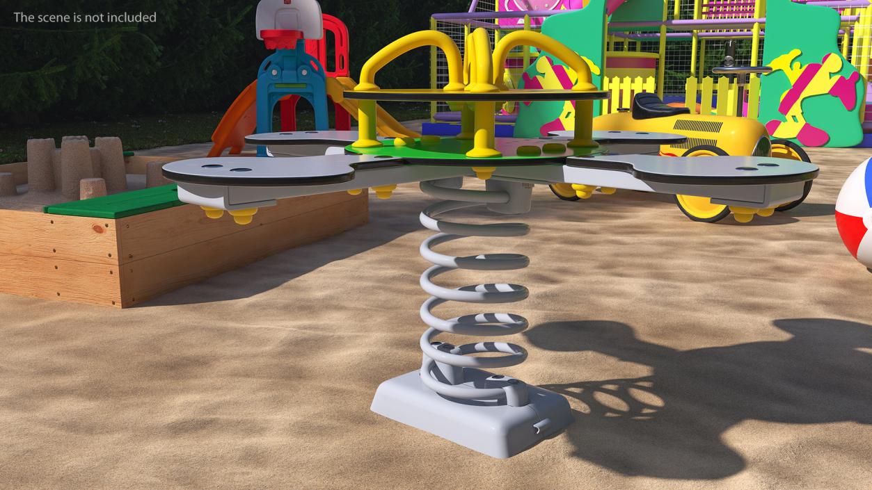 3D Playground Flower Springer