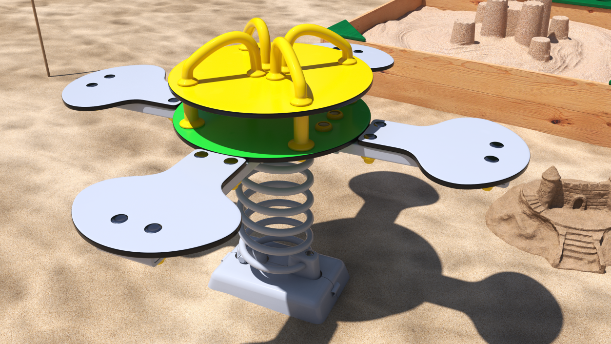 3D Playground Flower Springer