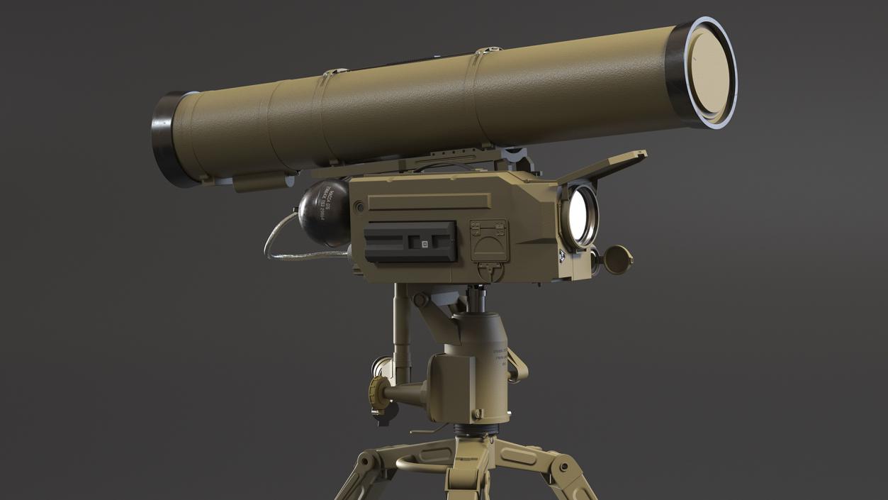 3D model Anti Tank Missile Complex AT-14 Spriggan