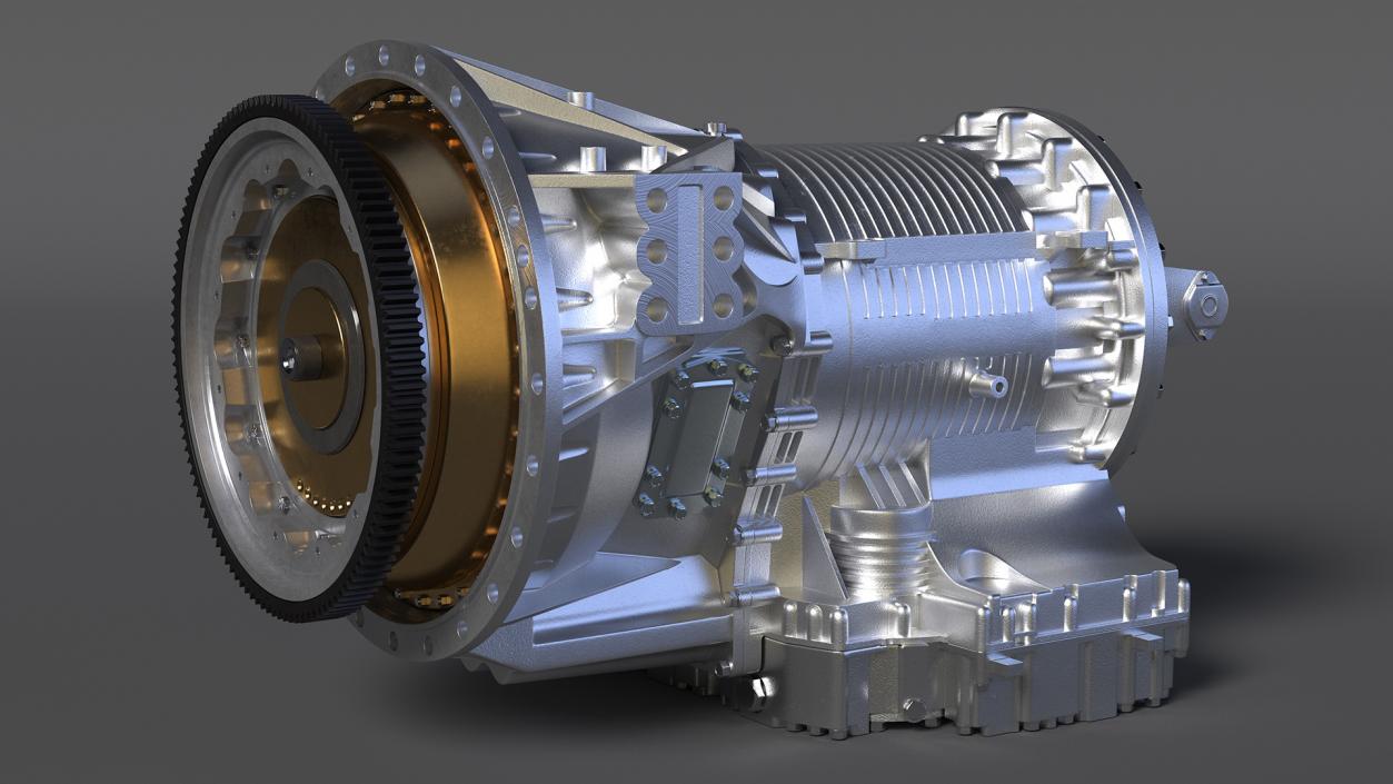 3D model New Heavy-duty Vehicle Transmission