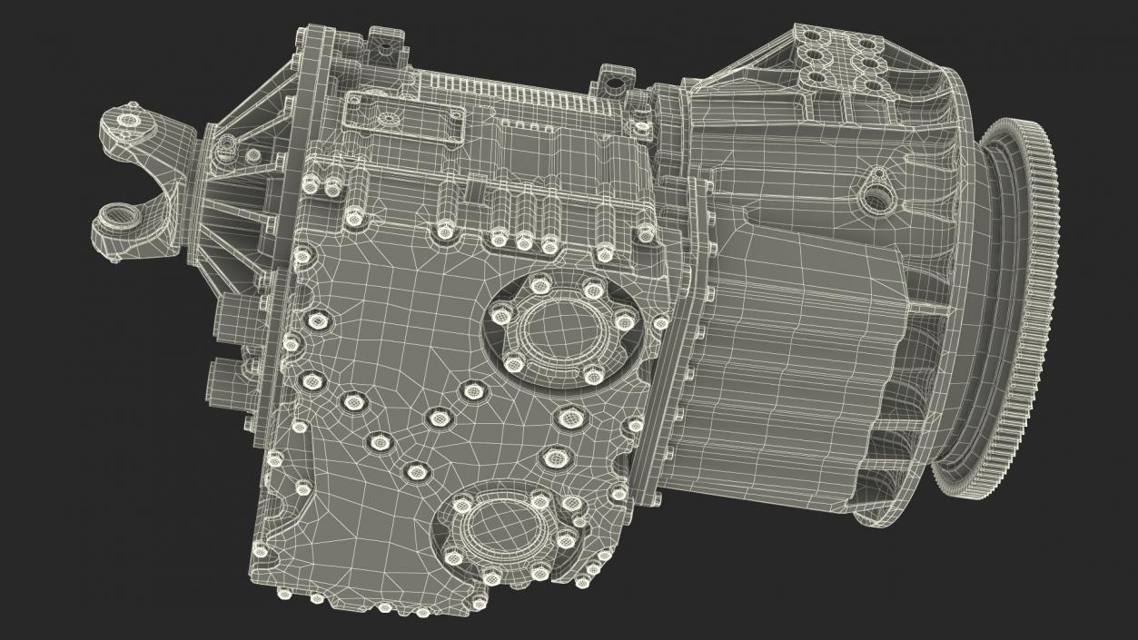 3D model New Heavy-duty Vehicle Transmission