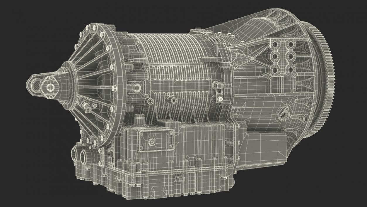 3D model New Heavy-duty Vehicle Transmission