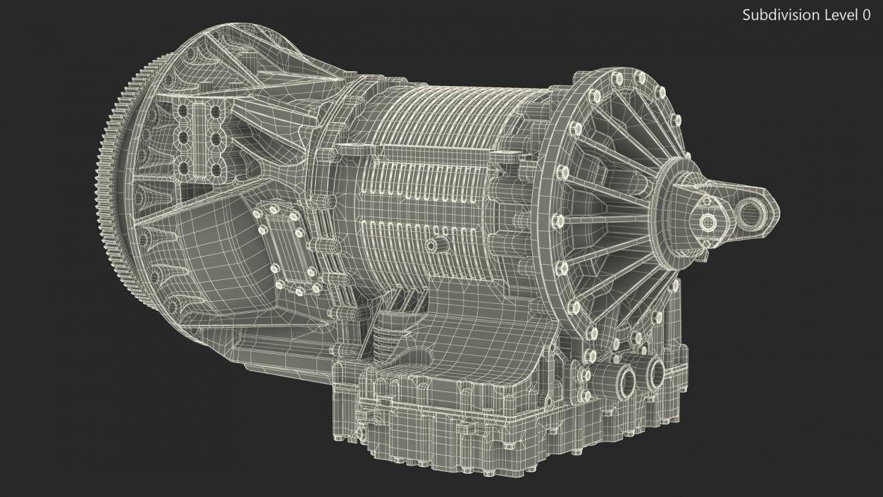 3D model New Heavy-duty Vehicle Transmission