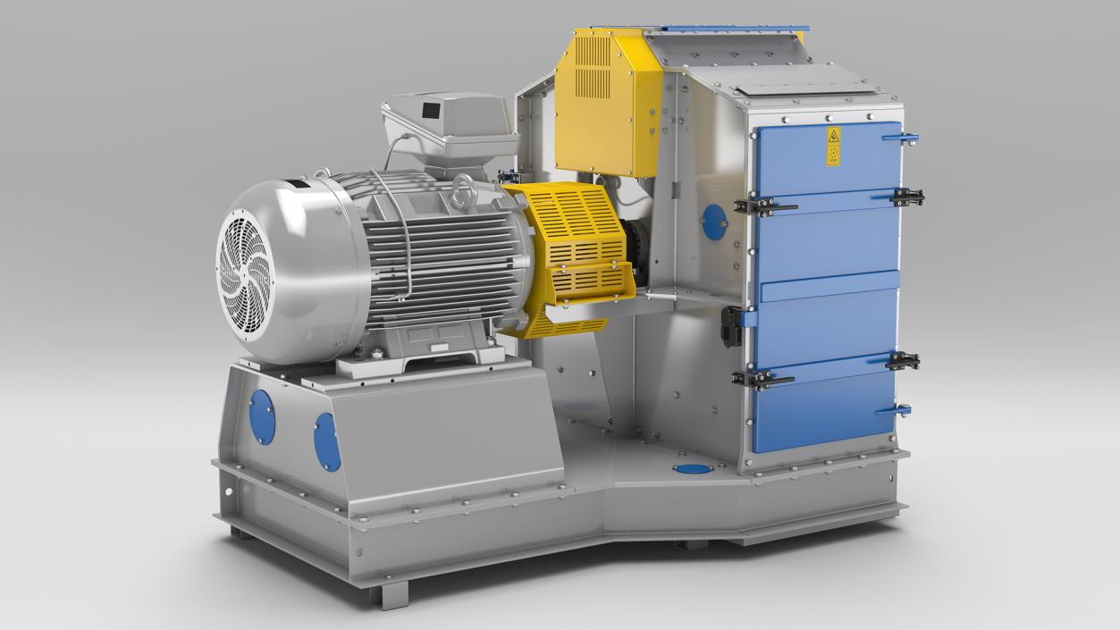 High Speed Hammer Mill 3D