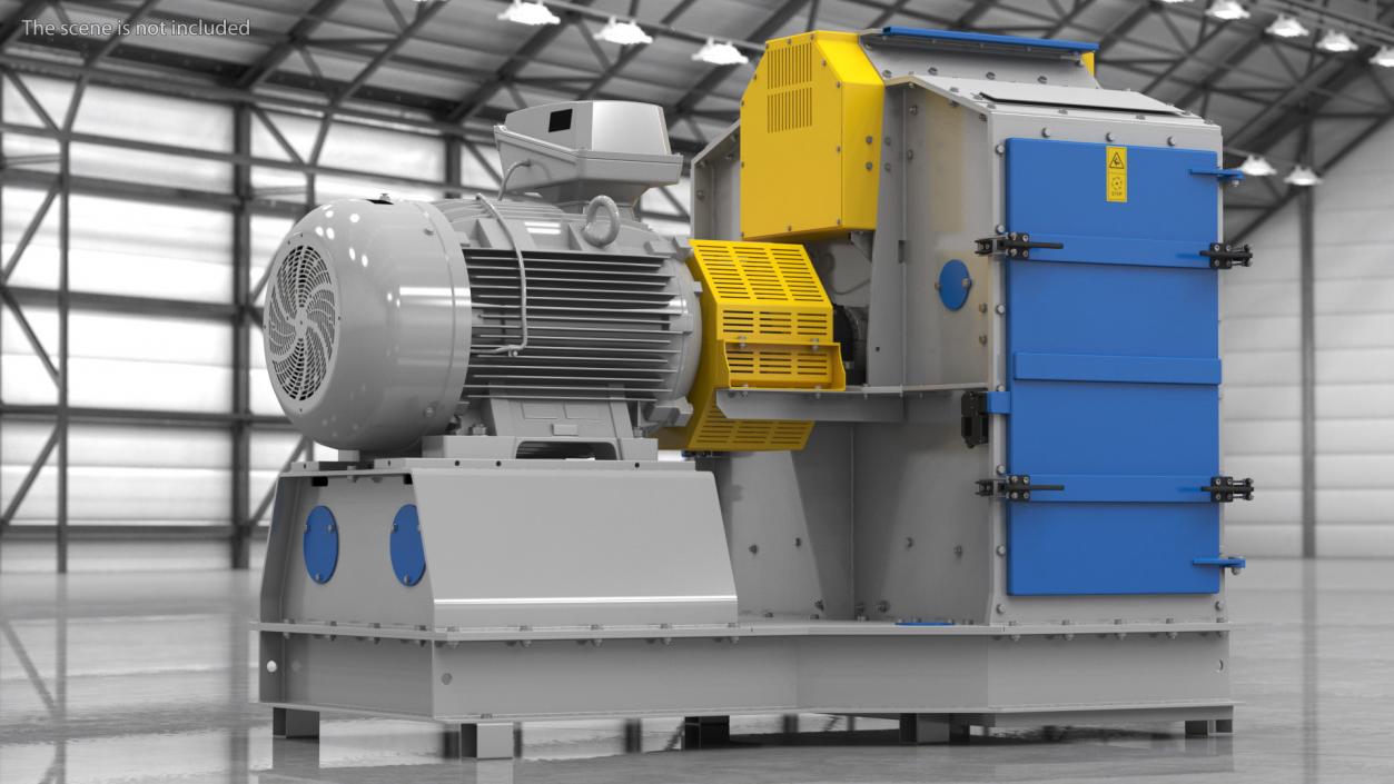 High Speed Hammer Mill 3D