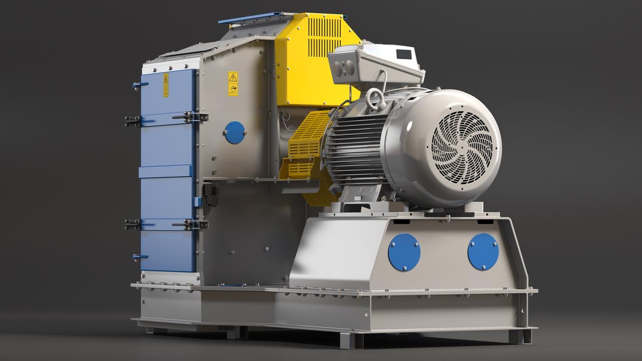 High Speed Hammer Mill 3D