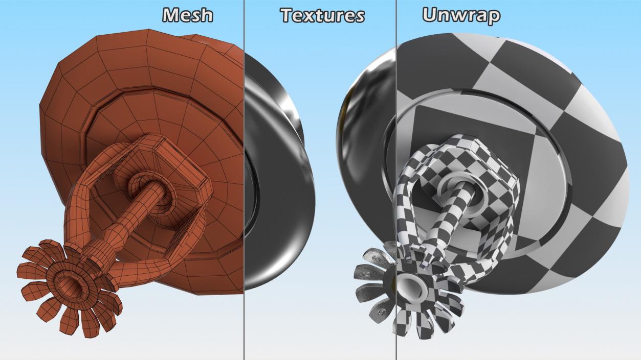 Fire Sprinkler Head 3D model