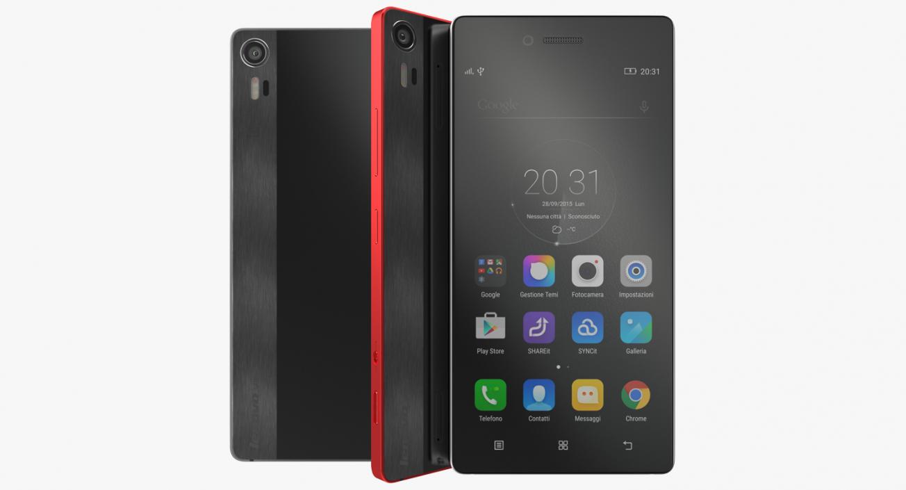 3D model Lenovo Vibe Shot Set