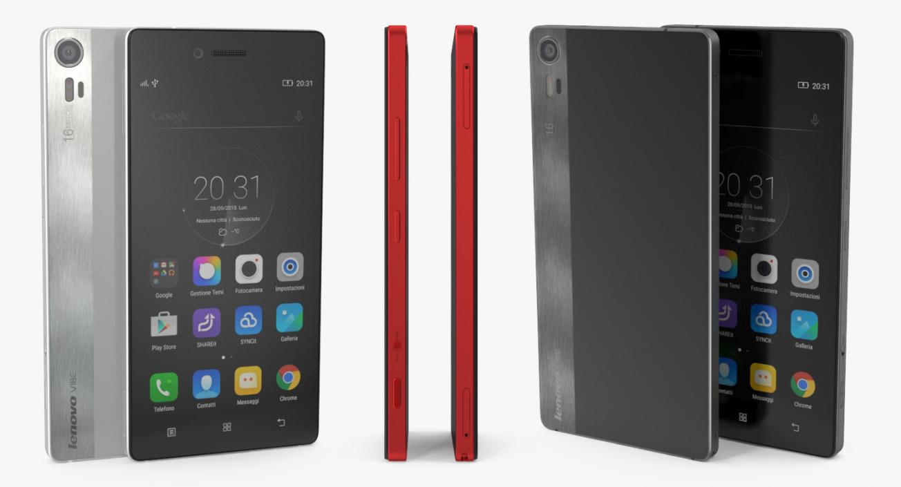 3D model Lenovo Vibe Shot Set