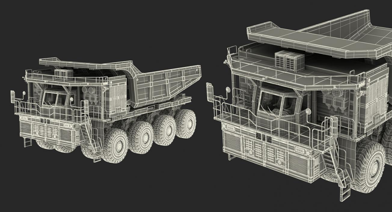 3D Big Trucks Collection