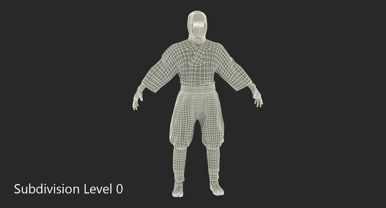 Ninja 3D model