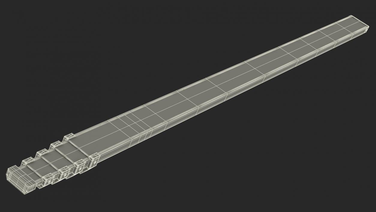 3D model Levelling Telescopic Rail