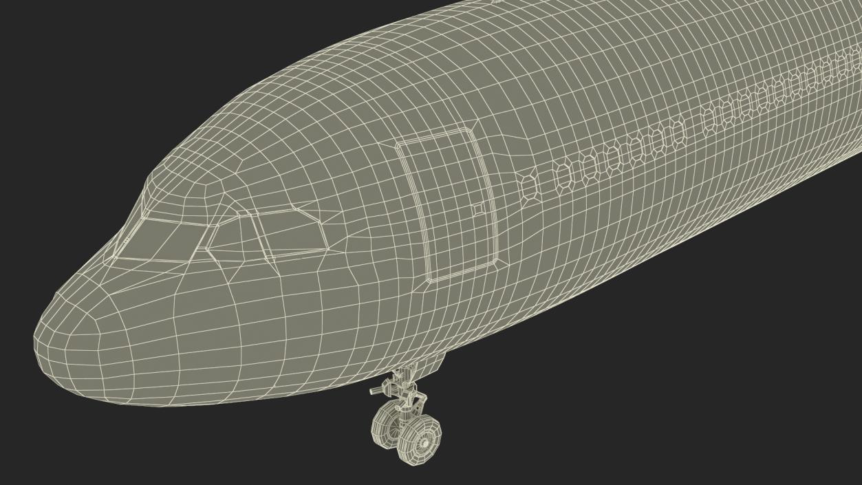 3D model Lufthansa Airbus A330-300