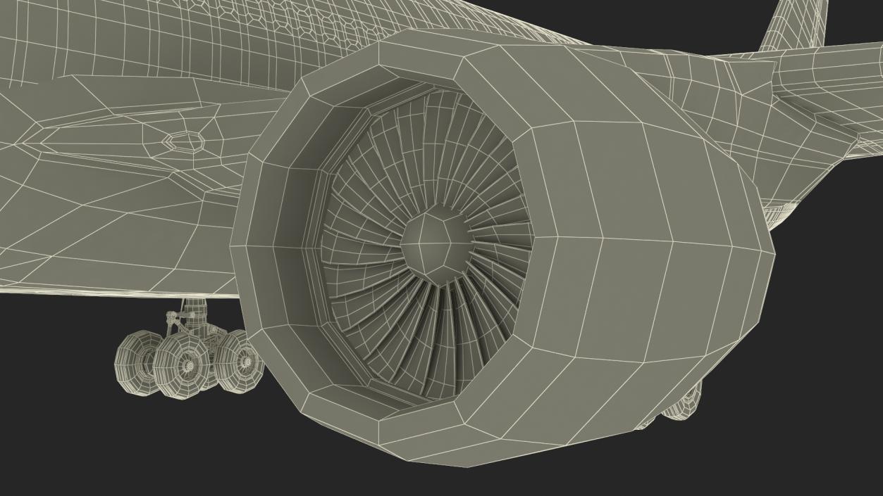 3D model Lufthansa Airbus A330-300