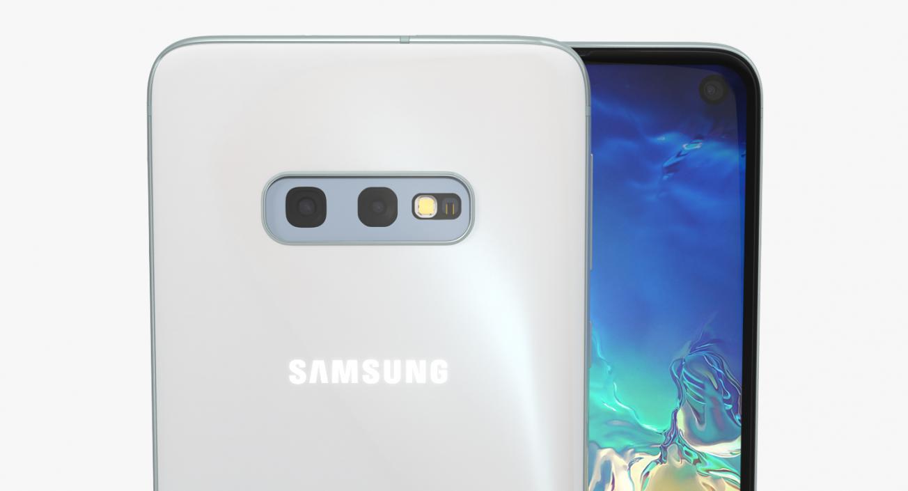 3D model Samsung Galaxy S10E White