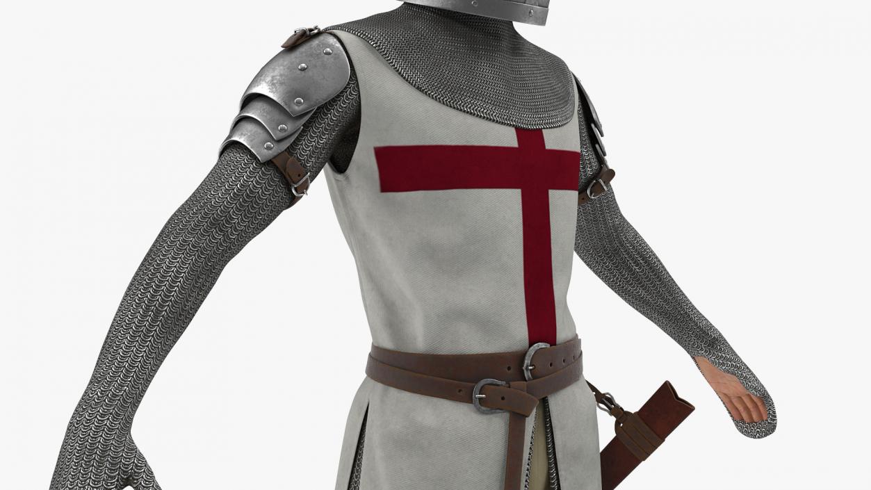 3D Medieval Knight Plates Armor Collection 2