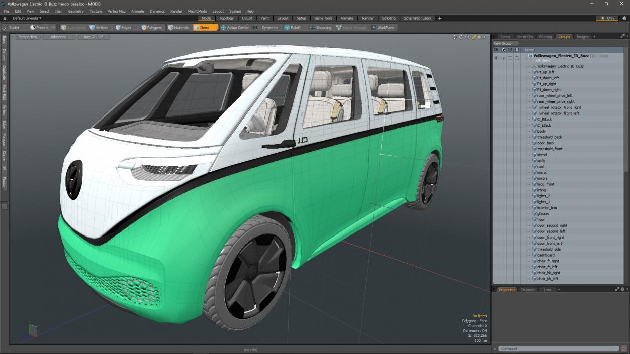 Volkswagen Electric ID Buzz 3D