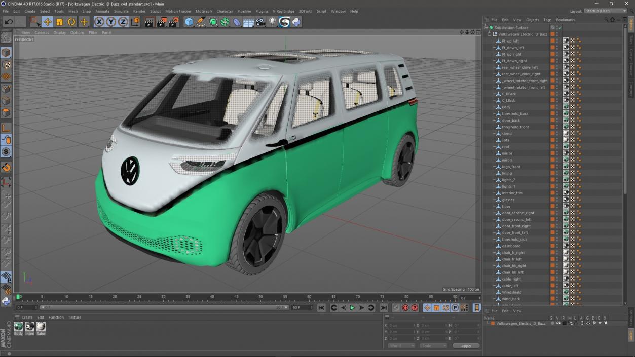 Volkswagen Electric ID Buzz 3D