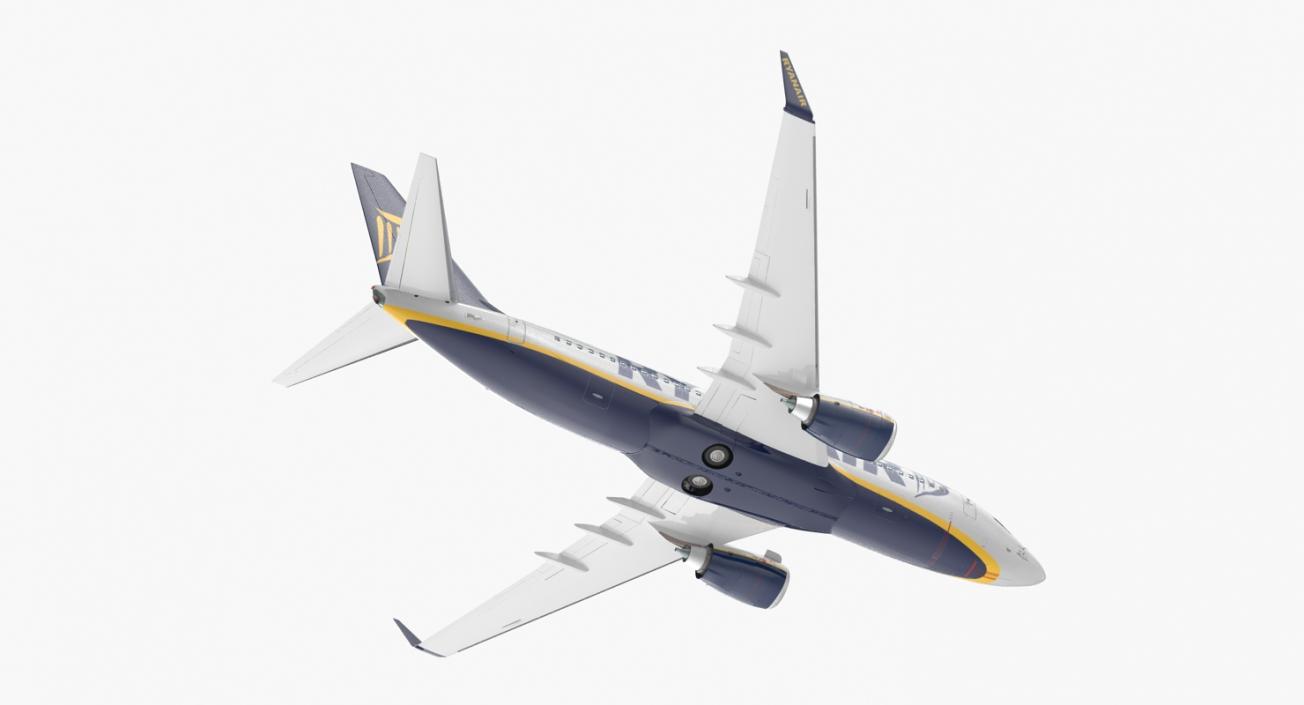 3D Boeing 737-700 with Interior Ryanair