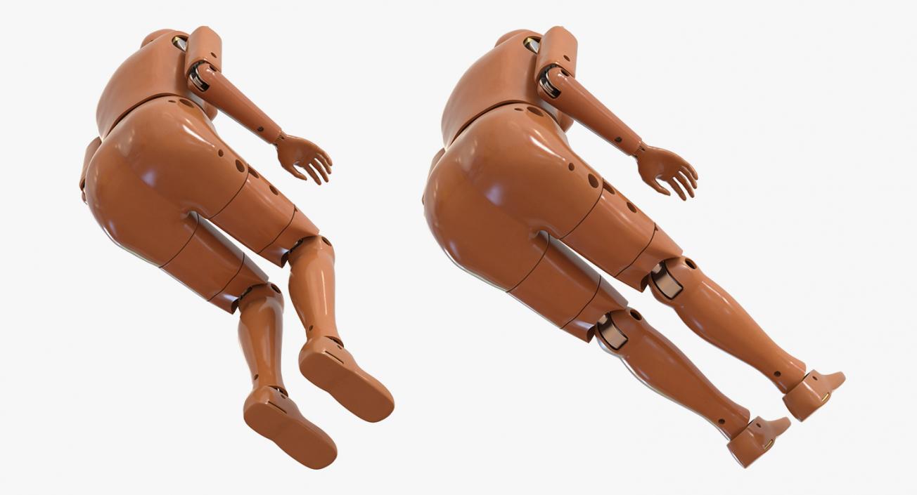 3D Rigged Crash Test Dummies 3D Models Collection 2 model