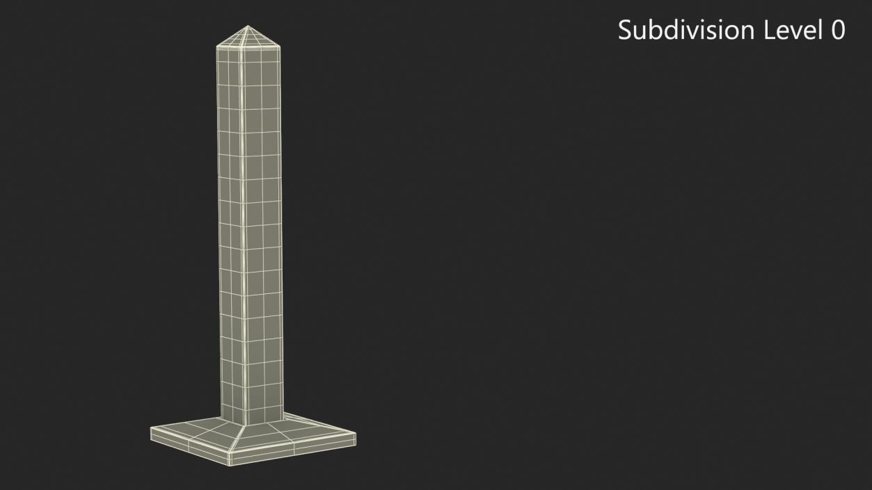 3D Border Post of Russia