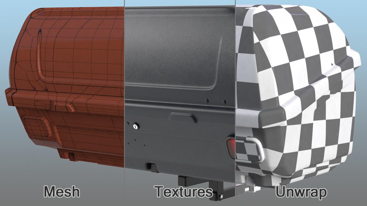 Hitch Cargo Carrier 3D model