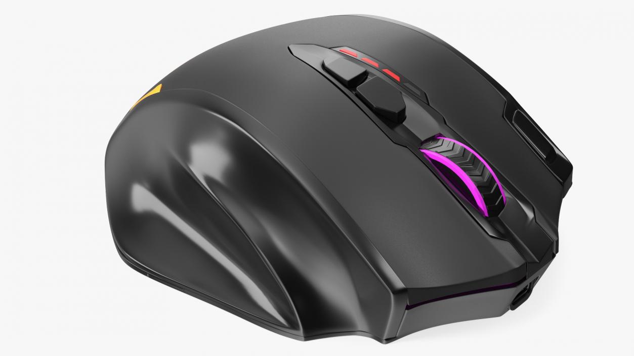 3D model Wireless RGB Gaming Mouse