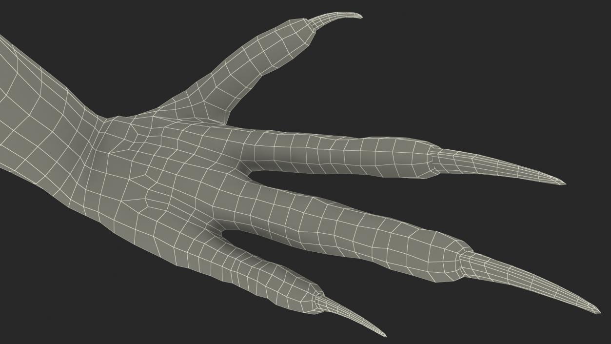 Indoraptor Paw 3D model