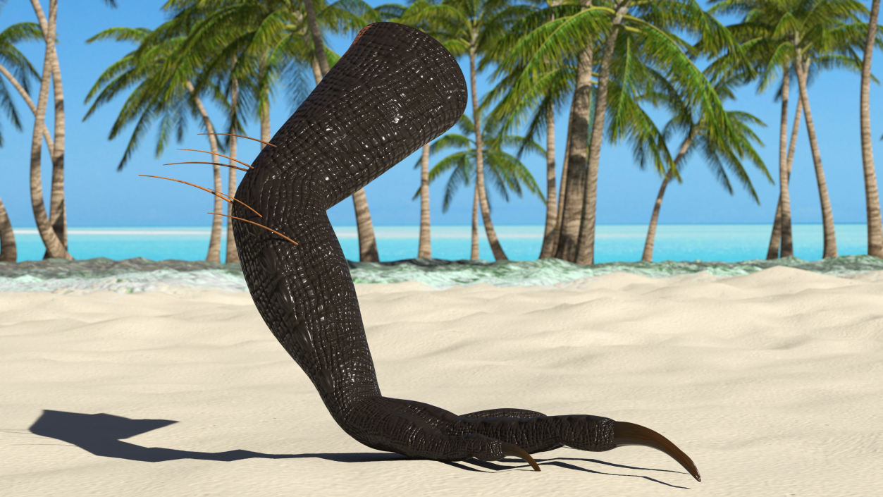Indoraptor Paw 3D model