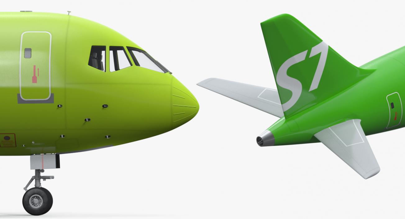 MC 21 S7 Airlines 3D