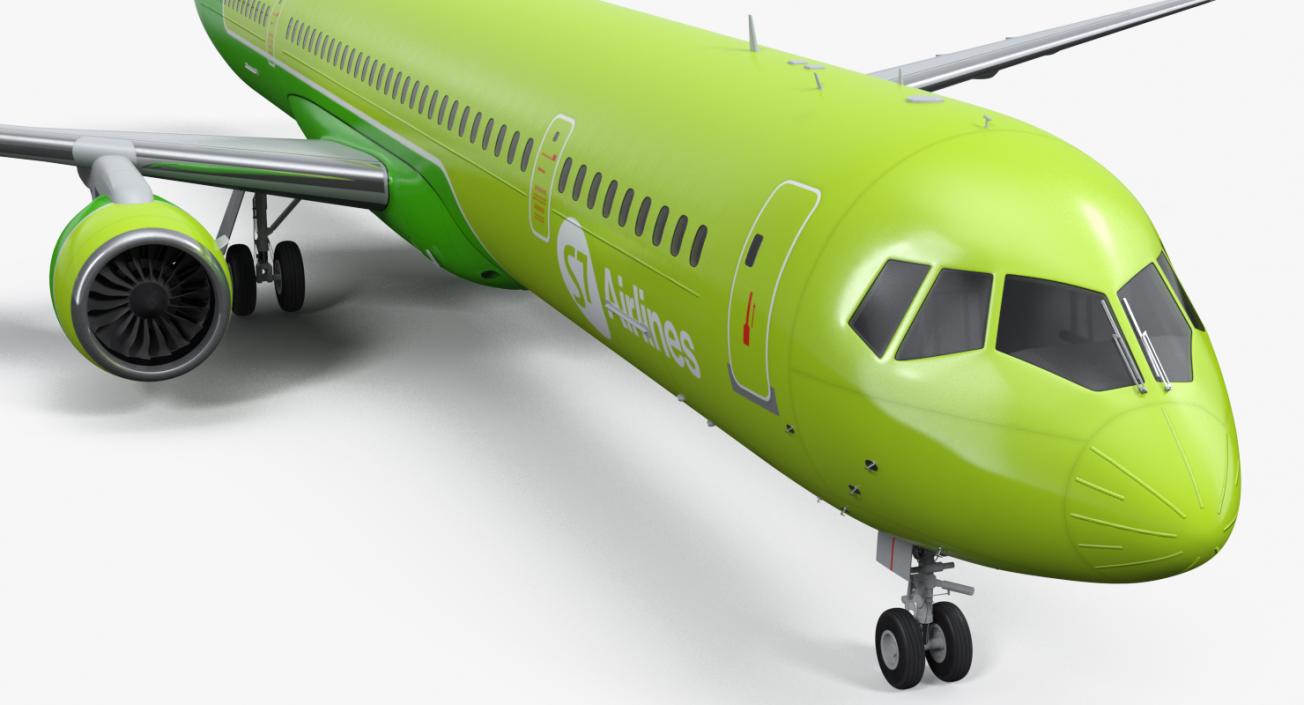 MC 21 S7 Airlines 3D