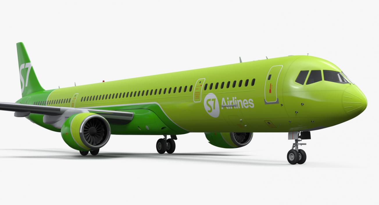 MC 21 S7 Airlines 3D