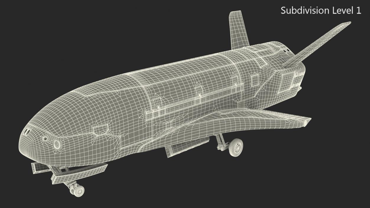 Reusable Robotic Spacecraft 3D