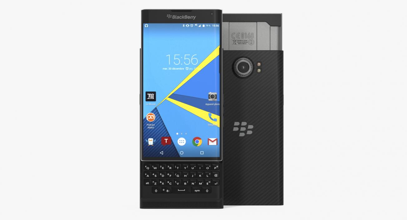 3D model BlackBerry Priv