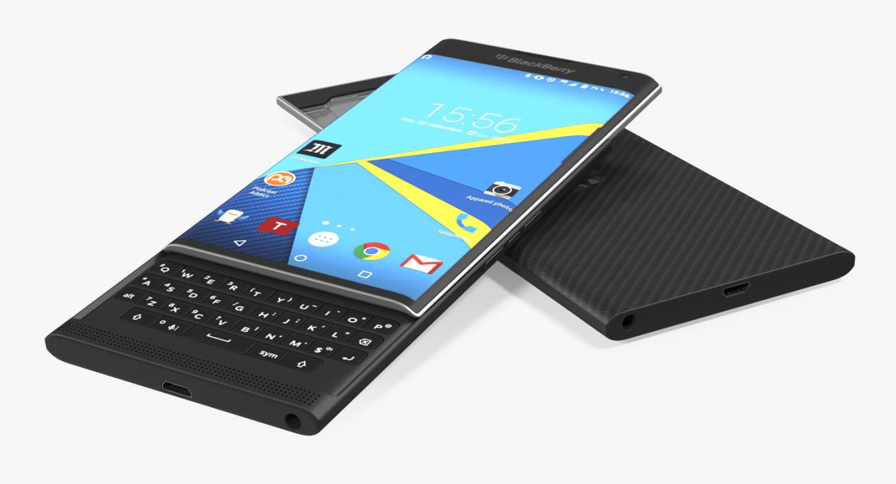 3D model BlackBerry Priv