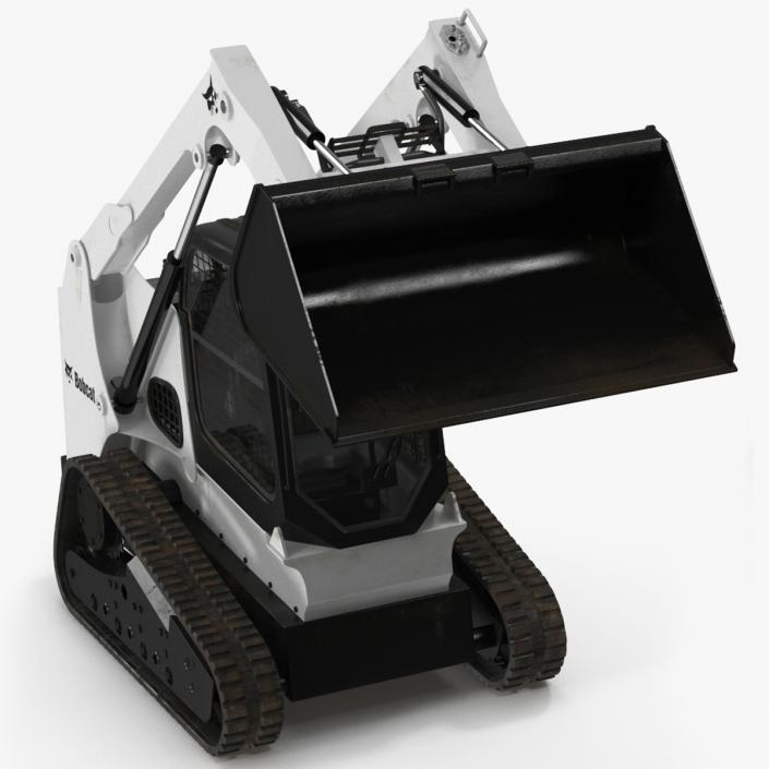 3D Compact Track Loader Bobcat Rigged for Maya model