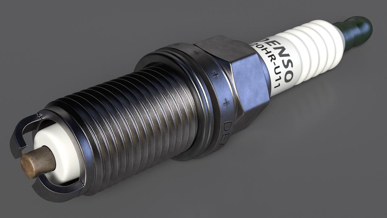 3D model Twin Electrode Spark Plug