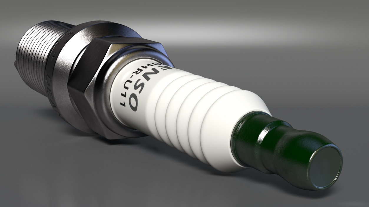 3D model Twin Electrode Spark Plug