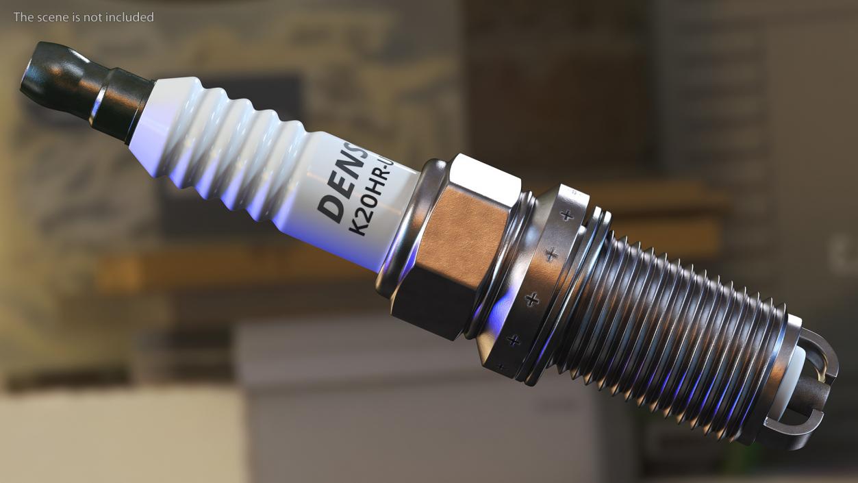 3D model Twin Electrode Spark Plug