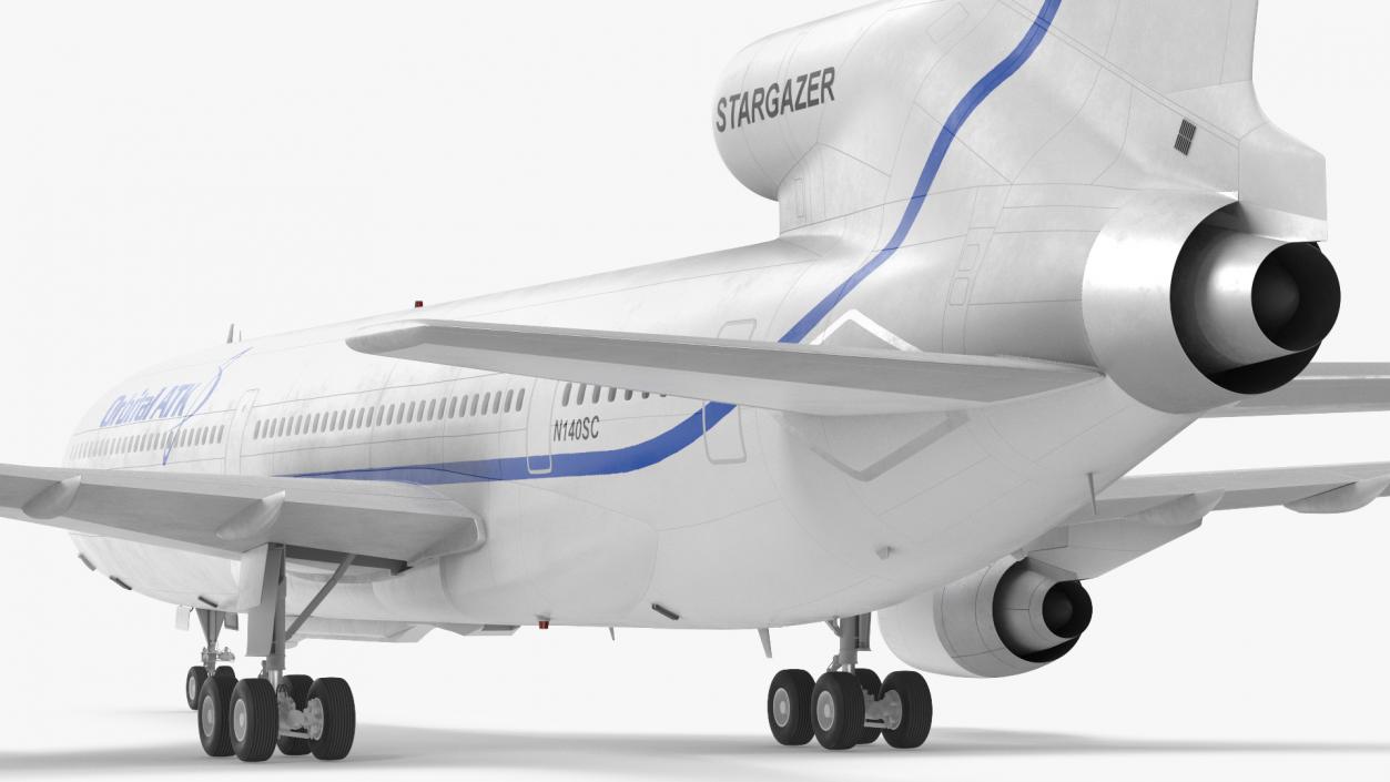 Lockheed L1011 Stargazer 3D model