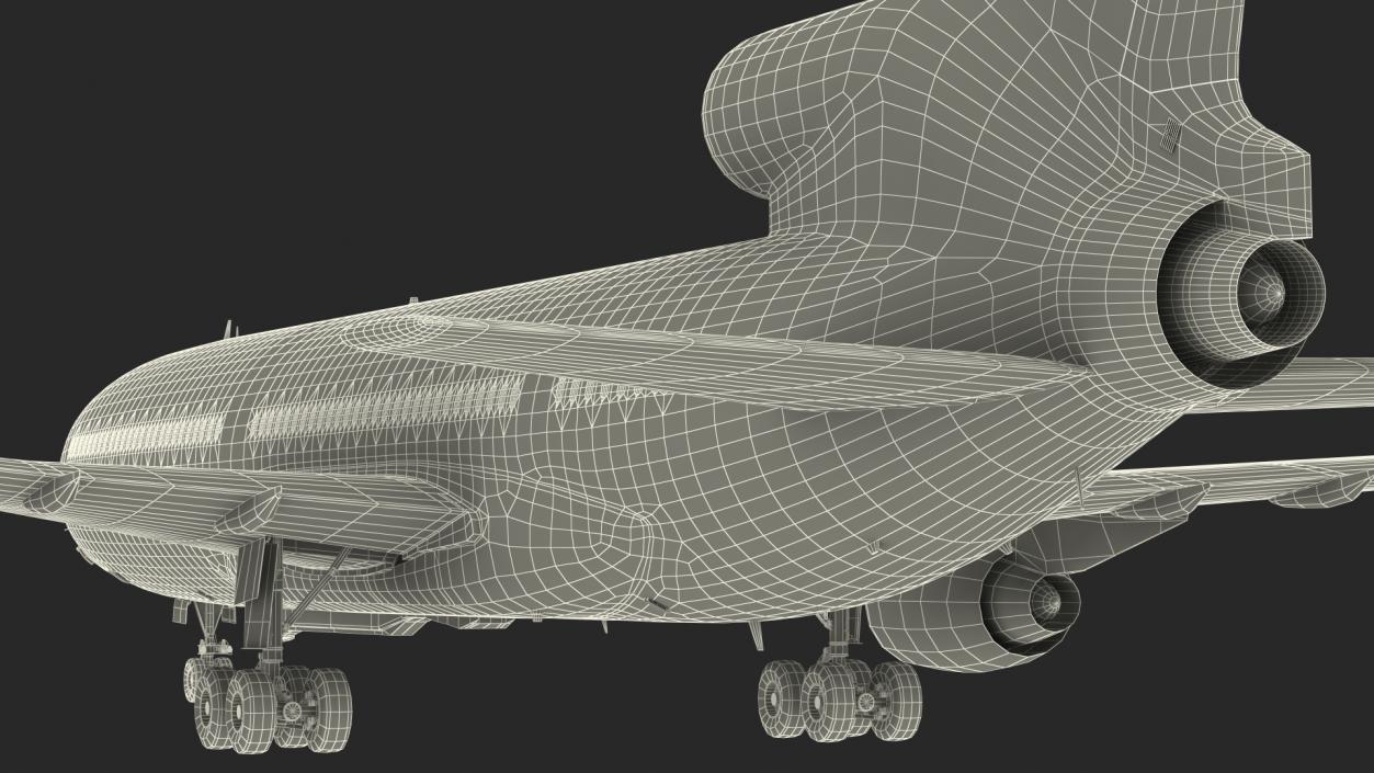 Lockheed L1011 Stargazer 3D model