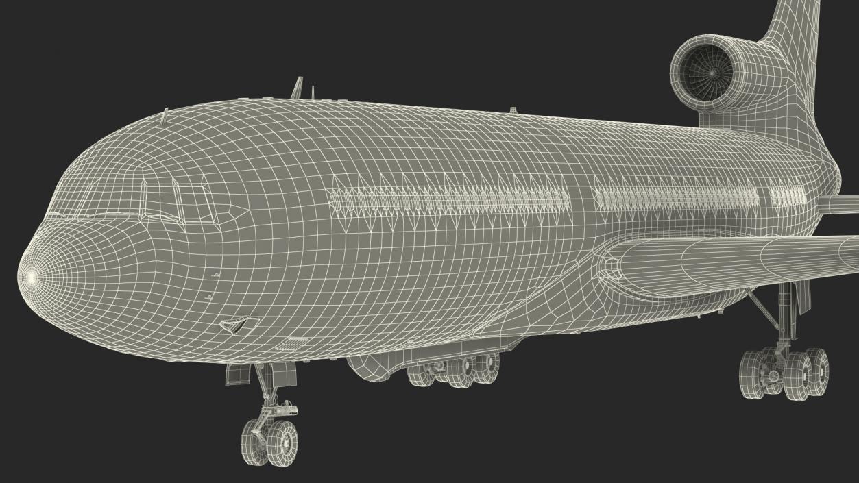 Lockheed L1011 Stargazer 3D model