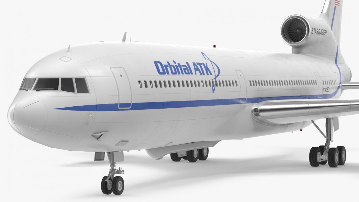 Lockheed L1011 Stargazer 3D model