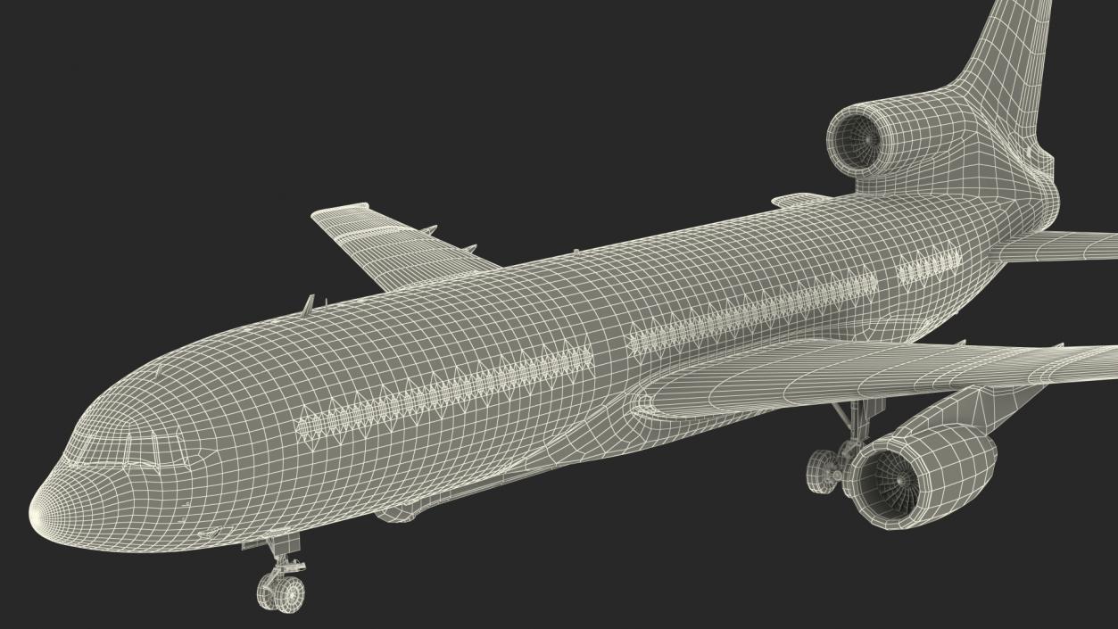 Lockheed L1011 Stargazer 3D model